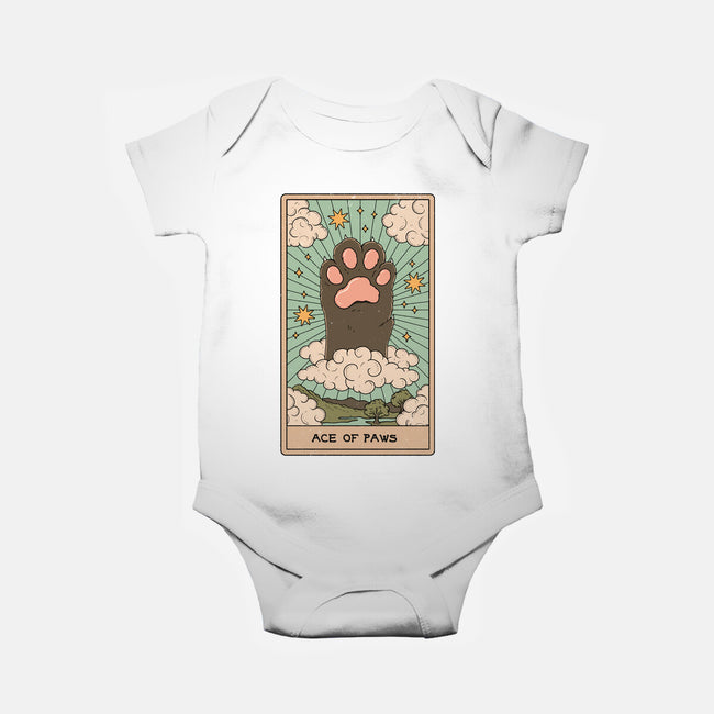 The Ace Of Paws-Baby-Basic-Onesie-Thiago Correa