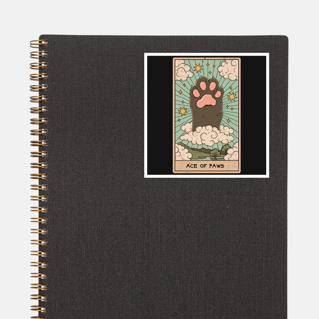 The Ace Of Paws-None-Glossy-Sticker-Thiago Correa