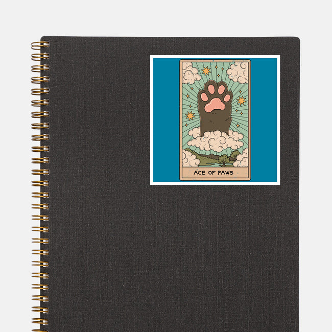 The Ace Of Paws-None-Glossy-Sticker-Thiago Correa