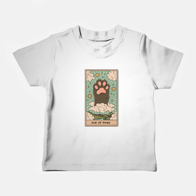 The Ace Of Paws-Baby-Basic-Tee-Thiago Correa