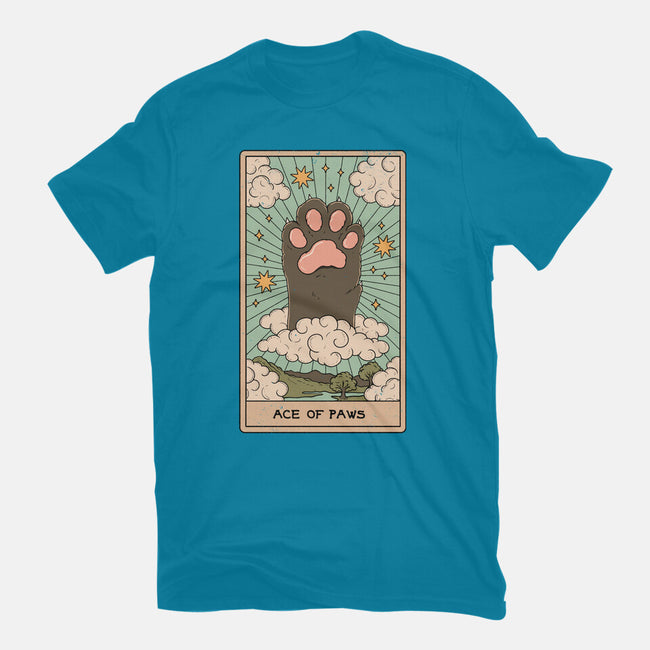 The Ace Of Paws-Mens-Basic-Tee-Thiago Correa