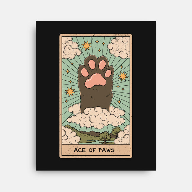 The Ace Of Paws-None-Stretched-Canvas-Thiago Correa