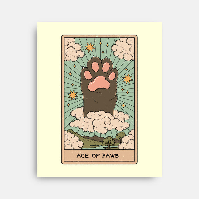 The Ace Of Paws-None-Stretched-Canvas-Thiago Correa