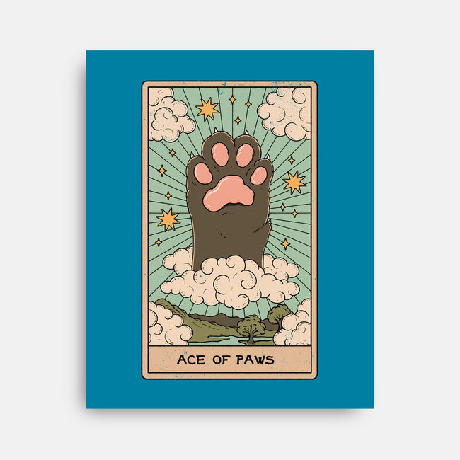 The Ace Of Paws-None-Stretched-Canvas-Thiago Correa