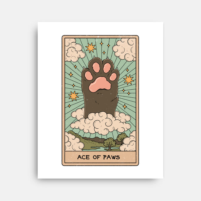 The Ace Of Paws-None-Stretched-Canvas-Thiago Correa