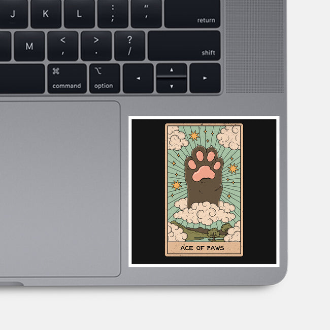 The Ace Of Paws-None-Glossy-Sticker-Thiago Correa