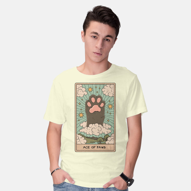 The Ace Of Paws-Mens-Basic-Tee-Thiago Correa
