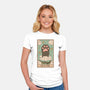The Ace Of Paws-Womens-Fitted-Tee-Thiago Correa