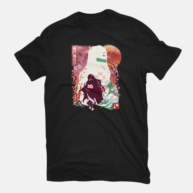 Chosen Demon Landscape-Mens-Heavyweight-Tee-dandingeroz