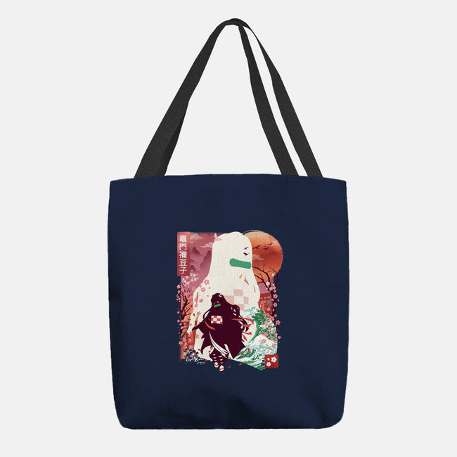 Chosen Demon Landscape-None-Basic Tote-Bag-dandingeroz