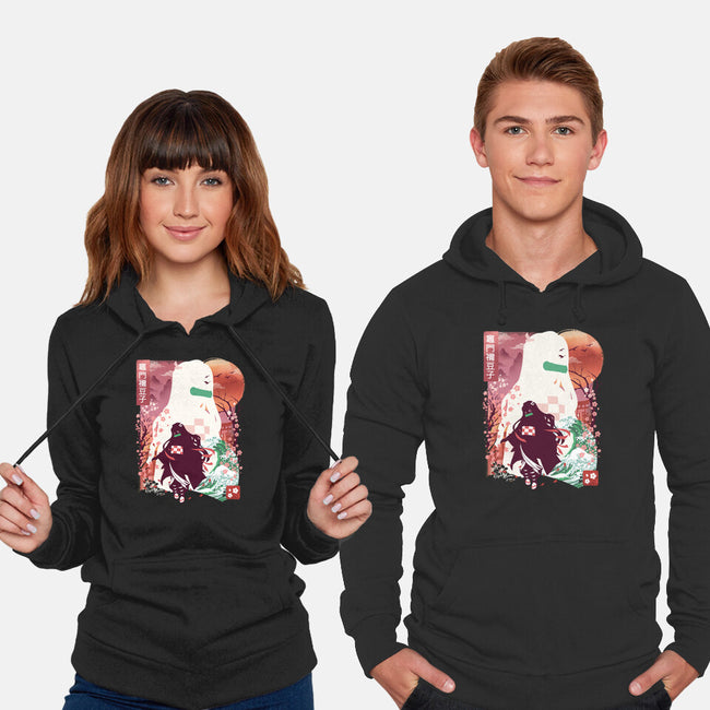 Chosen Demon Landscape-Unisex-Pullover-Sweatshirt-dandingeroz