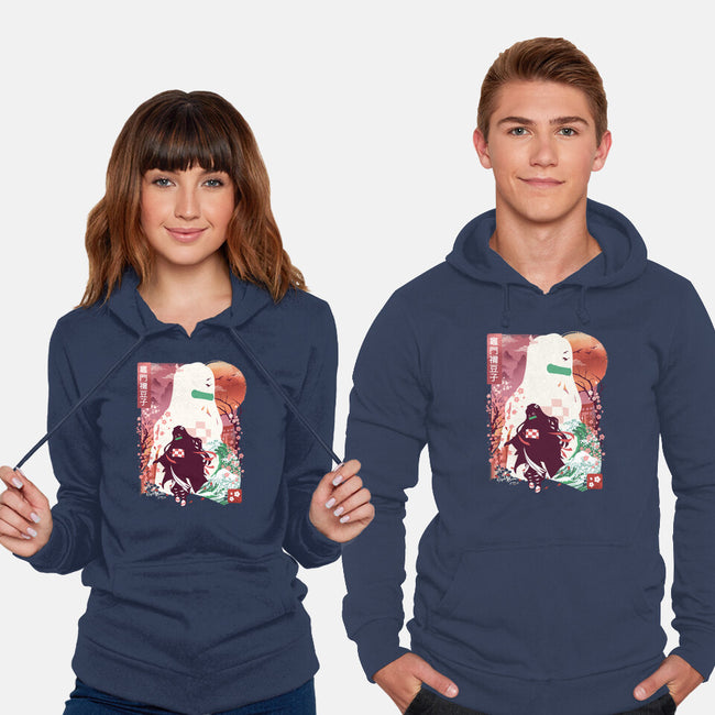 Chosen Demon Landscape-Unisex-Pullover-Sweatshirt-dandingeroz