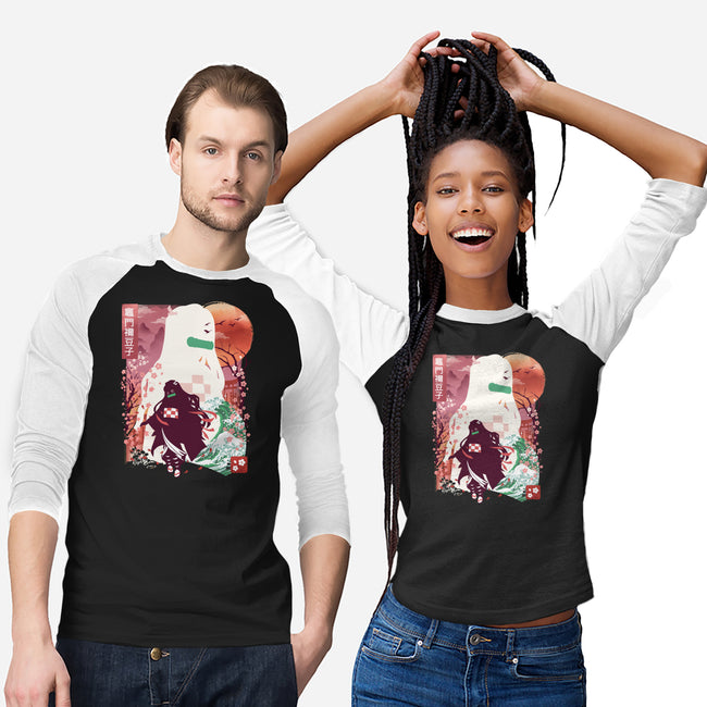 Chosen Demon Landscape-Unisex-Baseball-Tee-dandingeroz