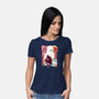 Chosen Demon Landscape-Womens-Basic-Tee-dandingeroz