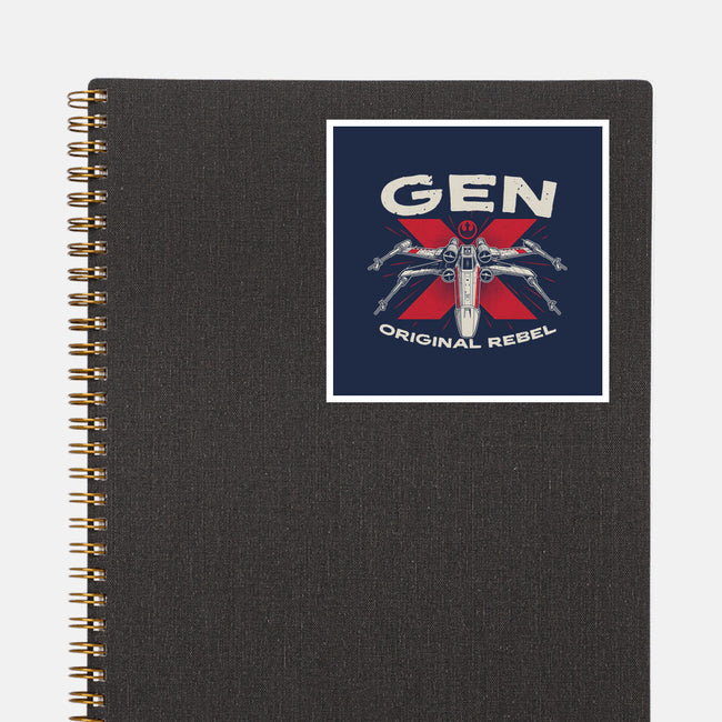 Original Rebel-None-Glossy-Sticker-Popnotic