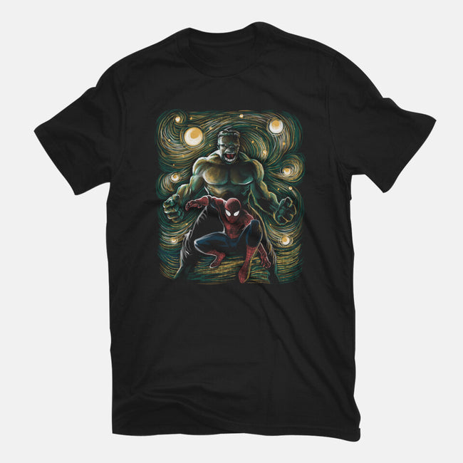The Colossus And The Spider-Womens-Basic-Tee-zascanauta