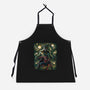 The Colossus And The Spider-Unisex-Kitchen-Apron-zascanauta
