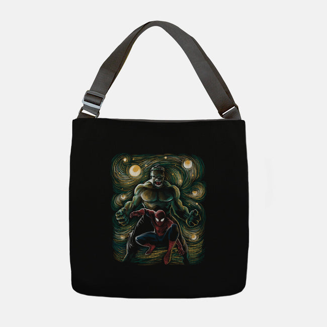 The Colossus And The Spider-None-Adjustable Tote-Bag-zascanauta