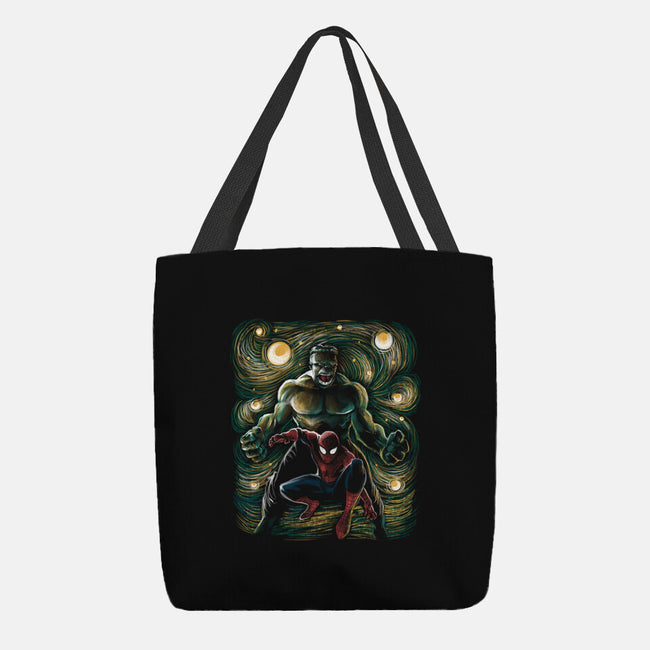 The Colossus And The Spider-None-Basic Tote-Bag-zascanauta