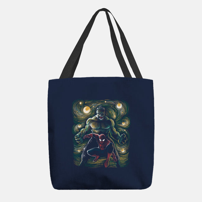 The Colossus And The Spider-None-Basic Tote-Bag-zascanauta