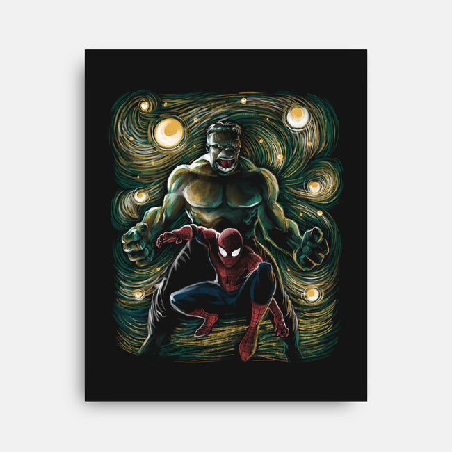 The Colossus And The Spider-None-Stretched-Canvas-zascanauta