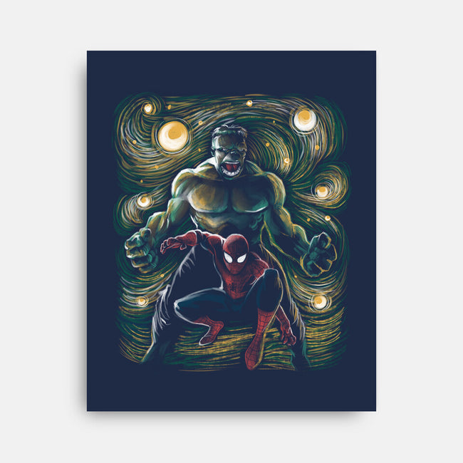 The Colossus And The Spider-None-Stretched-Canvas-zascanauta