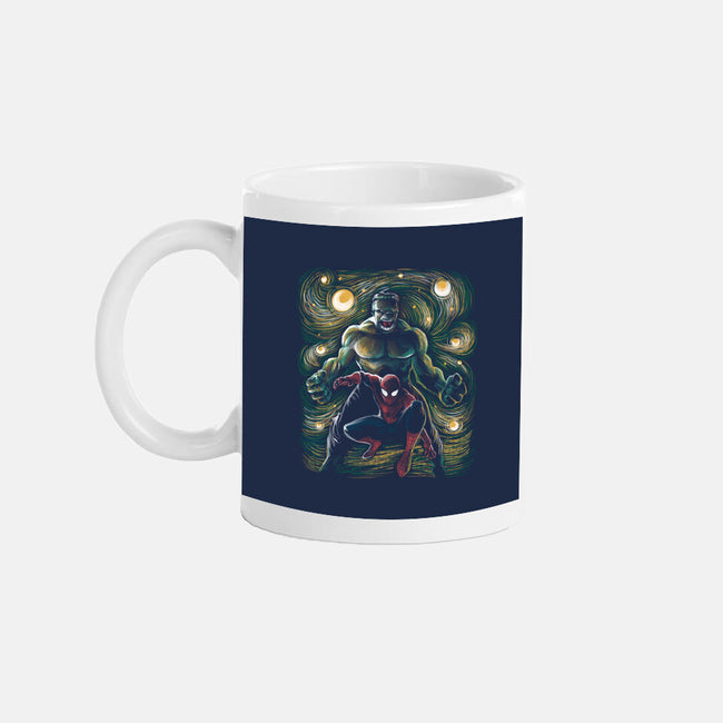 The Colossus And The Spider-None-Mug-Drinkware-zascanauta