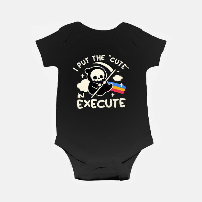 Cute Execute-Baby-Basic-Onesie-NemiMakeit
