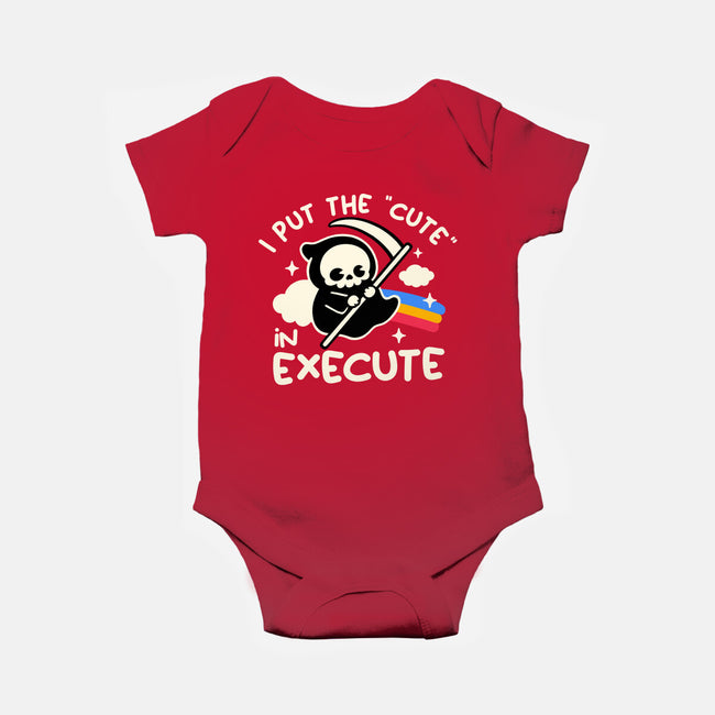 Cute Execute-Baby-Basic-Onesie-NemiMakeit