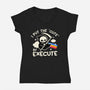 Cute Execute-Womens-V-Neck-Tee-NemiMakeit