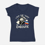 Cute Execute-Womens-V-Neck-Tee-NemiMakeit