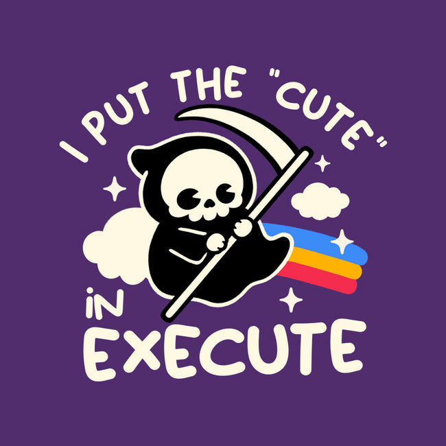Cute Execute-None-Glossy-Sticker-NemiMakeit