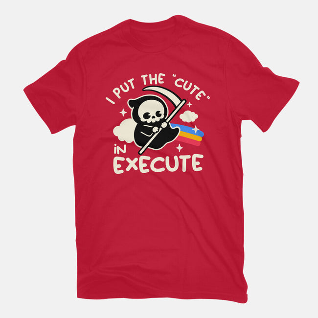 Cute Execute-Womens-Fitted-Tee-NemiMakeit