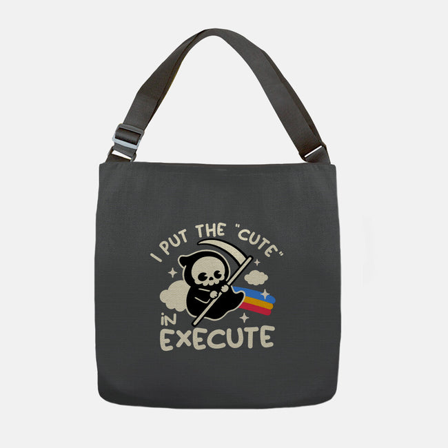Cute Execute-None-Adjustable Tote-Bag-NemiMakeit