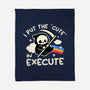Cute Execute-None-Fleece-Blanket-NemiMakeit