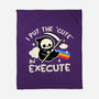 Cute Execute-None-Fleece-Blanket-NemiMakeit