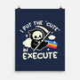 Cute Execute-None-Matte-Poster-NemiMakeit