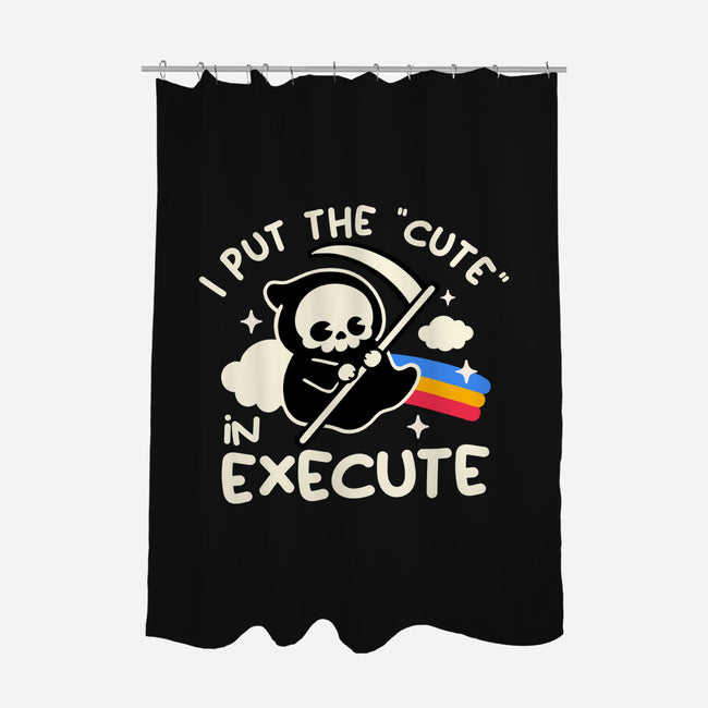 Cute Execute-None-Polyester-Shower Curtain-NemiMakeit