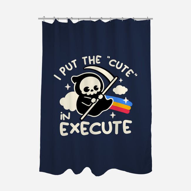 Cute Execute-None-Polyester-Shower Curtain-NemiMakeit