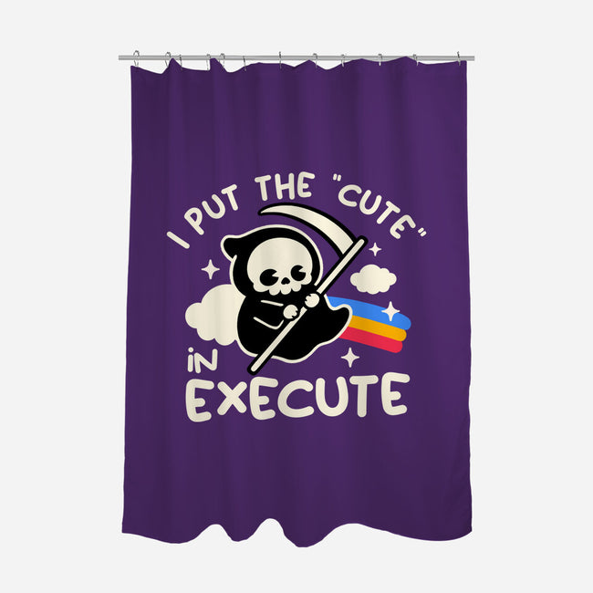 Cute Execute-None-Polyester-Shower Curtain-NemiMakeit
