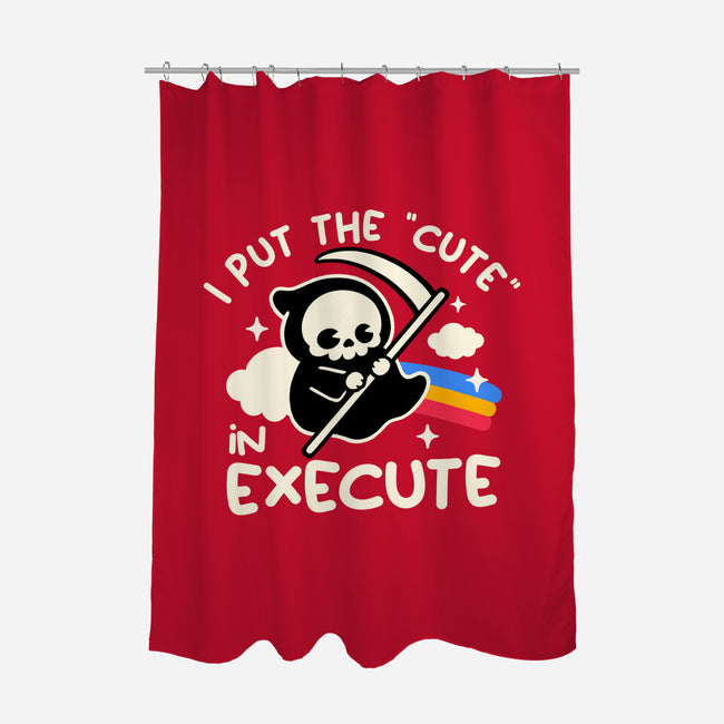 Cute Execute-None-Polyester-Shower Curtain-NemiMakeit