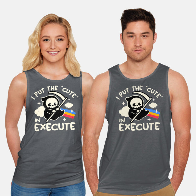 Cute Execute-Unisex-Basic-Tank-NemiMakeit