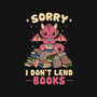 I Don’t Lend Books-Unisex-Basic-Tee-NMdesign