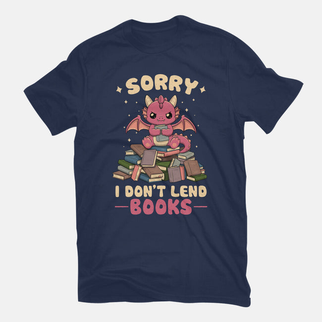 I Don’t Lend Books-Mens-Basic-Tee-NMdesign