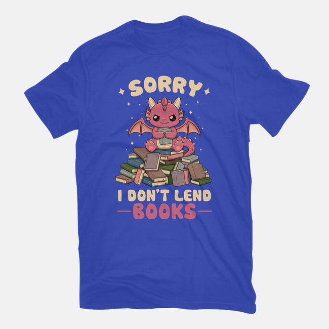 I Don’t Lend Books-Mens-Premium-Tee-NMdesign