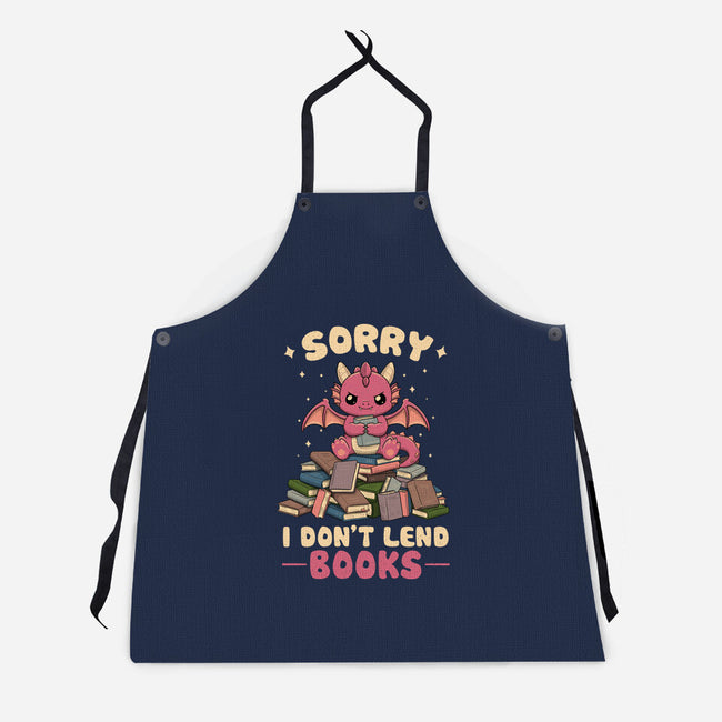 I Don’t Lend Books-Unisex-Kitchen-Apron-NMdesign