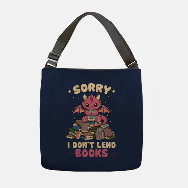 I Don’t Lend Books-None-Adjustable Tote-Bag-NMdesign