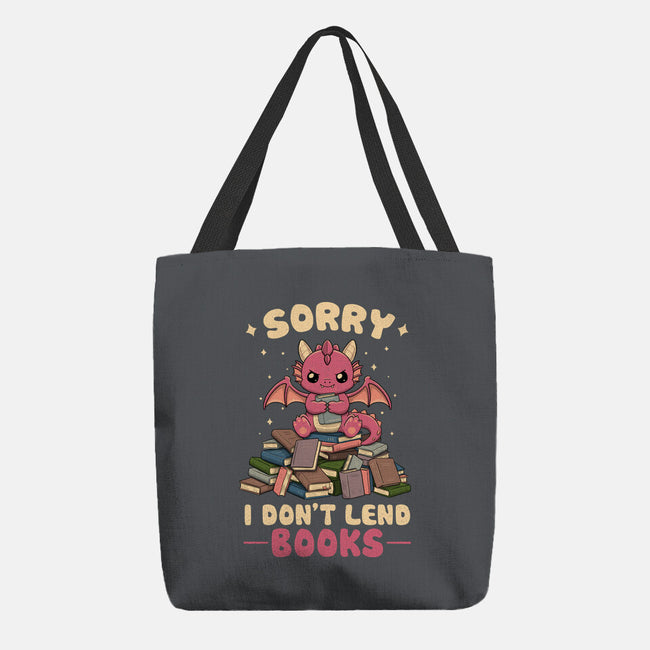 I Don’t Lend Books-None-Basic Tote-Bag-NMdesign