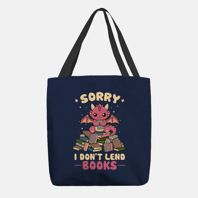 I Don’t Lend Books-None-Basic Tote-Bag-NMdesign