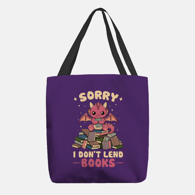 I Don’t Lend Books-None-Basic Tote-Bag-NMdesign